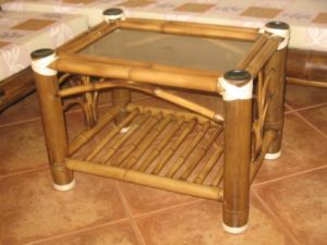 mesa centro multiuso con amarras - multipurpose table